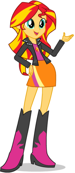 Size: 288x659 | Tagged: safe, derpibooru import, official, sunset shimmer, equestria girls, become an equestria girl, cute, eqg promo pose set, female, flash game, happy, image, official art, png, shimmerbetes, simple background, smiling, solo, transparent background, vector, when she smiles