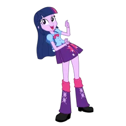 Size: 1600x1600 | Tagged: safe, derpibooru import, twilight sparkle, human, equestria girls, dancing, humanized, simple background, solo, transparent background, vector