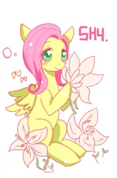 Size: 655x1000 | Tagged: safe, artist:charmyamber, derpibooru import, fluttershy, pixiv, solo