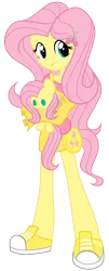 Size: 1300x3230 | Tagged: safe, artist:oathkeeper21, derpibooru import, fluttershy, equestria girls, simple background, solo, transparent background, vector