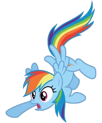 Size: 5000x6000 | Tagged: safe, artist:midnight--blitz, derpibooru import, rainbow dash, absurd resolution, simple background, solo, transparent background, vector