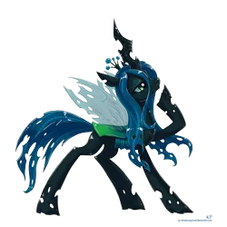 Size: 1500x1500 | Tagged: artist:kp-shadowsquirrel, derpibooru import, queen chrysalis, safe, solo