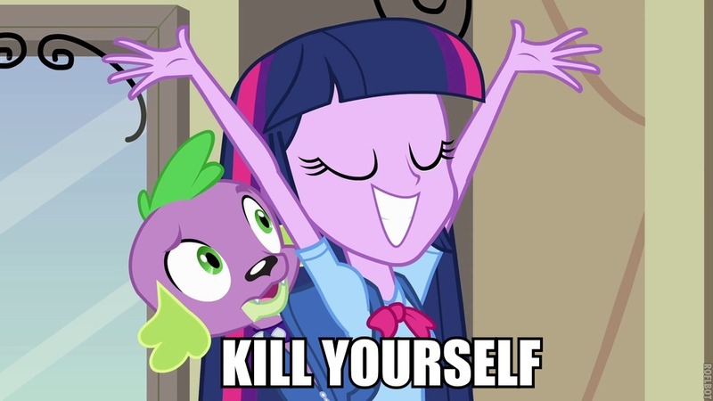 Size: 960x540 | Tagged: safe, derpibooru import, spike, twilight sparkle, equestria girls, image macro