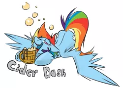 Size: 1200x852 | Tagged: artist:cider, cider, cider dash, derpibooru import, rainbow dash, safe, solo