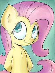 Size: 1500x2000 | Tagged: safe, artist:shinodage, derpibooru import, fluttershy, solo