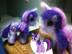 Size: 960x720 | Tagged: artist:bunniy, creepy, derpibooru import, felt, needle felted, safe, solo, twilight sparkle