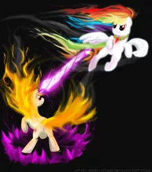 Size: 4000x4500 | Tagged: artist:scratch42, derpibooru import, fire, fire head, mane of fire, rage-shift, rainbow dash, rainbow fire, rapidash, rapidash twilight, safe, super rainbow dash, twilight sparkle