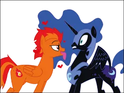 Size: 4175x3135 | Tagged: artist:romansiii, derpibooru import, nightmare moon, oc, safe