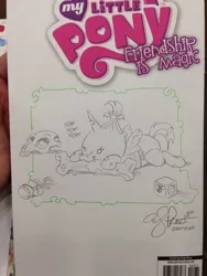 Size: 768x1024 | Tagged: safe, artist:andypriceart, derpibooru import, queen chrysalis, changeling, nymph, pony, baby, baby pony, bone, cannibalism, cute, cutealis, dead, foal, nom, ponies eating meat, skull, solo, traditional art, younger