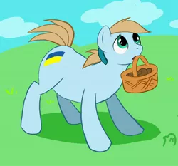 Size: 2460x2296 | Tagged: artist:vampirechicken, derpibooru import, nation ponies, safe, solo, ukraine