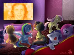 Size: 802x602 | Tagged: applejack, cillian murphy, derpibooru import, exploitable meme, fluttershy, mane six, meme, oc, oc:pauly sentry, pinkie pie, rainbow dash, rarity, sad movie meme, safe, sunshine, twilight sparkle