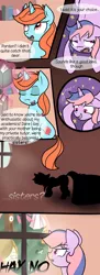 Size: 2000x5500 | Tagged: comic, derpibooru import, magical lesbian spawn, my little pony genesis, oc, oc:bright eyes, oc:glitter sparkle, offspring, parent:pinkie pie, parents:twinkie, parent:twilight sparkle, safe, unofficial characters only