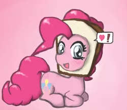 Size: 930x800 | Tagged: artist:239asd, bread, bread head, breading, derpibooru import, pinkie pie, prone, safe, solo