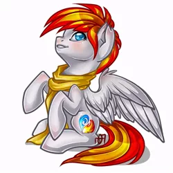 Size: 900x900 | Tagged: safe, artist:couratiel, derpibooru import, oc, oc:heartfire, unofficial characters only, pegasus, pony, male, solo, stallion