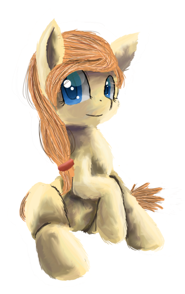 Size: 2456x3909 | Tagged: safe, artist:owlvortex, derpibooru import, oc, oc:cream heart, unofficial characters only, earth pony, pony, female, hooves, looking at you, mare, simple background, sitting, smiling, solo, transparent background