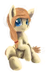 Size: 2456x3909 | Tagged: safe, artist:owlvortex, derpibooru import, oc, oc:cream heart, unofficial characters only, earth pony, pony, female, hooves, looking at you, mare, simple background, sitting, smiling, solo, transparent background