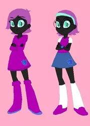 Size: 366x510 | Tagged: safe, artist:pokeneo1234, derpibooru import, oc, oc:nyx, unofficial characters only, equestria girls, eqg promo pose set, equestria girls-ified, request