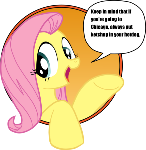 Size: 1024x1056 | Tagged: bad advice fluttershy, chicago, derpibooru import, edit, exploitable meme, fluttershy, idw, meme, safe, solo, this will end in tears
