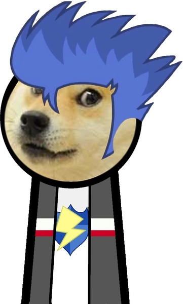 Size: 609x1013 | Tagged: safe, derpibooru import, flash sentry, equestria girls, doge, doge thread, shibe, wat