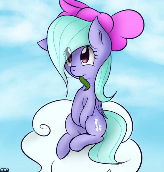 Size: 2000x2100 | Tagged: artist:freefraq, cloud, cloudy, cute, derpibooru import, filly, flitter, flitterbetes, safe, solo