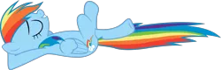 Size: 10000x3196 | Tagged: absurd resolution, artist:mrcabezon, derpibooru import, rainbow dash, safe, simple background, solo, transparent background, vector