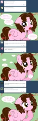 Size: 1236x3900 | Tagged: artist:shinta-girl, ask, comic, derpibooru import, oc, oc:shinta pony, safe, spanish, translated in the description, tumblr, unofficial characters only