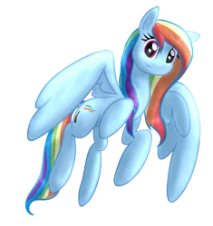 Size: 1289x1374 | Tagged: alternate hairstyle, a minor variation, artist:etiluos, derpibooru import, rainbow dash, safe, solo