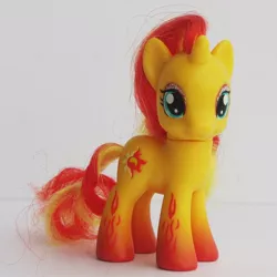 Size: 960x960 | Tagged: safe, derpibooru import, sunset shimmer, pony, brushable, toy