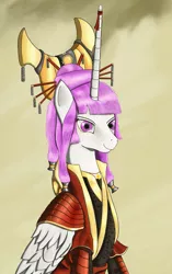 Size: 1879x3000 | Tagged: artist:steptrool, chinese text, derpibooru import, empress, princess celestia, safe, solo