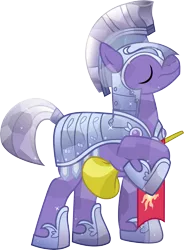 Size: 4795x6500 | Tagged: safe, artist:theshadowstone, derpibooru import, crystal pony, pony, absurd resolution, armor, crystal empire, crystal guard, crystal guard armor, royal guard, simple background, solo, transparent background, vector