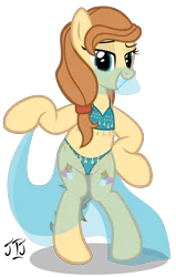 Size: 3000x4715 | Tagged: suggestive, artist:mlp-scribbles, derpibooru import, oc, oc:cream heart, unofficial characters only, pony, absurd resolution, belly dancer, bipedal, clothes, female, midriff, see-through, show accurate, solo, solo female, veil