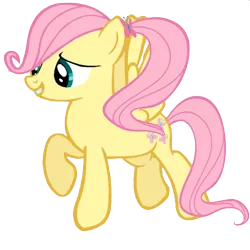 Size: 500x499 | Tagged: alternate hairstyle, artist:winxflorabloomroxy, derpibooru import, fluttershy, ponytail, safe, simple background, solo, transparent background, vector