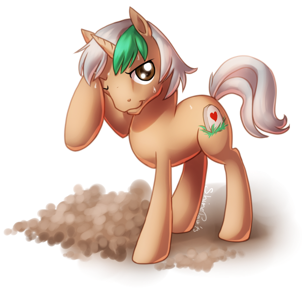 Size: 600x573 | Tagged: safe, artist:shinepawpony, derpibooru import, oc, oc:meadowshrine, unofficial characters only, solo