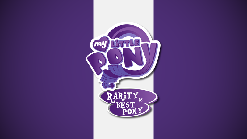 Size: 1920x1080 | Tagged: artist:northwestcore, best pony, derpibooru import, logo, meme, my little pony logo, rarity, safe, wallpaper