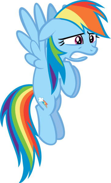 rainbow dash sonic rainboom vector