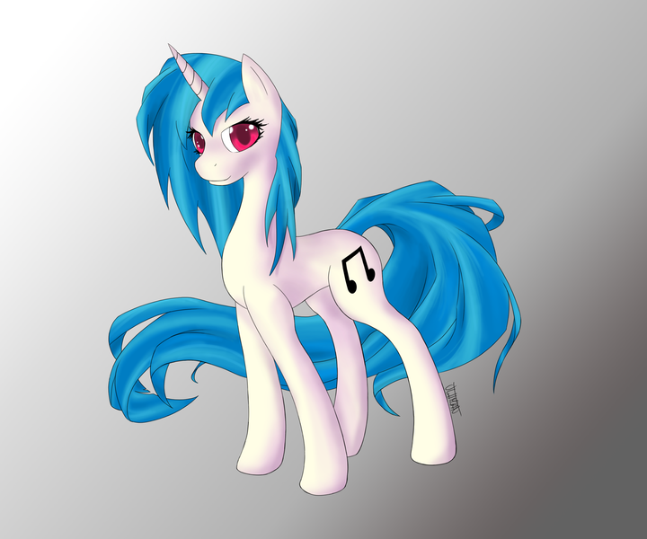 Size: 3000x2500 | Tagged: safe, artist:ultimiant, derpibooru import, vinyl scratch, solo