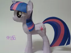 Size: 1080x810 | Tagged: artist:robi, craft, derpibooru import, papercraft, photo, pixiv, safe, solo, twilight sparkle