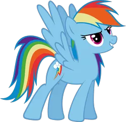 Size: 3857x3717 | Tagged: artist:ocarina0ftimelord, derpibooru import, rainbow dash, safe, simple background, solo, transparent background, vector