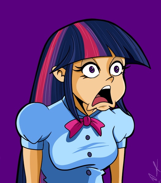 Size: 1050x1195 | Tagged: safe, artist:frankaraya, derpibooru import, twilight sparkle, equestria girls, humanized, solo