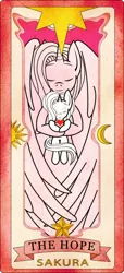 Size: 400x881 | Tagged: safe, artist:always-a-keepsake, derpibooru import, oc, alicorn, pony, alicorn oc, cardcaptor sakura, crossover, heart