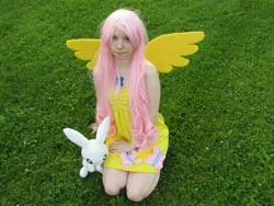 Size: 1024x768 | Tagged: artist:hedamiu, cosplay, derpibooru import, fluttershy, human, irl, irl human, photo, safe, solo