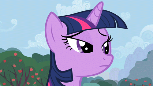 Size: 500x281 | Tagged: safe, derpibooru import, screencap, twilight sparkle, the super speedy cider squeezy 6000, animated, apple, apple tree, bust, solo, tree