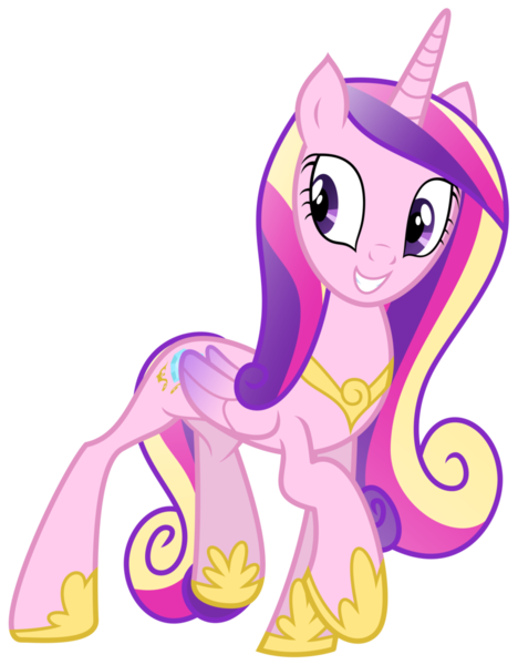 Size: 789x1012 | Tagged: artist:dentist73548-floozy, dead source, derpibooru import, princess cadance, safe, simple background, smiling, solo, transparent background, vector