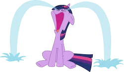 Size: 1155x673 | Tagged: artist:mighty355, crying, derpibooru import, eyes closed, floppy ears, ocular gushers, open mouth, sad, safe, simple background, sitting, solo, transparent background, twilight sparkle, vector