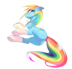 Size: 761x728 | Tagged: artist:skygracer, clothes, derpibooru import, featureless crotch, plot, rainbow dash, safe, socks, solo