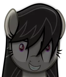 Size: 6000x7000 | Tagged: absurd resolution, artist:radiationalpha, dead source, derpibooru import, evil, insanity, looking at you, murder, octavia melody, safe, simple background, solo, transparent background, vector, yandere