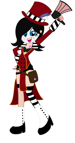 Size: 2094x4000 | Tagged: safe, derpibooru import, equestria girls, borderlands, borderlands 2, crossover, equestria girls-ified, mad moxxi, solo