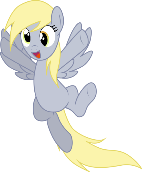 Size: 4065x4922 | Tagged: safe, artist:sparkponies, derpibooru import, derpy hooves, pegasus, pony, absurd resolution, female, mare, simple background, solo, svg, transparent background, vector