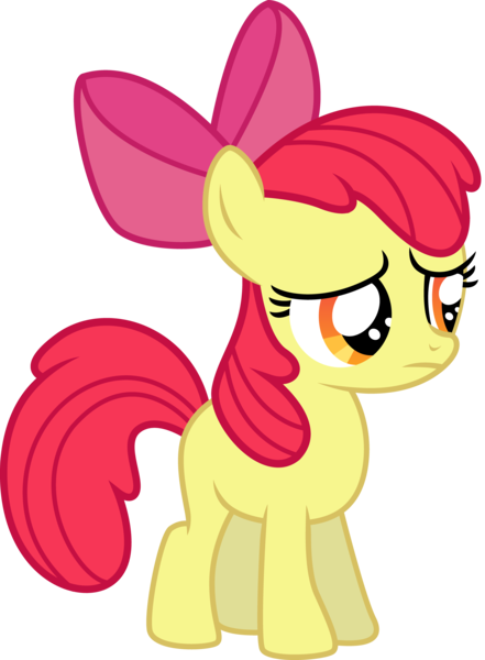 Size: 6258x8516 | Tagged: absurd resolution, apple bloom, artist:fureox, derpibooru import, safe, simple background, solo, transparent background, vector