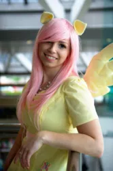 Size: 639x960 | Tagged: artist:usagi3x4, cosplay, derpibooru import, fluttershy, human, irl, irl human, otakon, photo, safe, solo